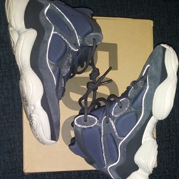 Men's adidas Yeezy 500 High Slate FW4968 Excellent - Picture 2 of 13